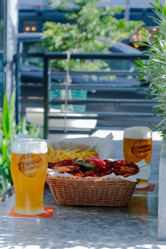 Biertafel-set (tafel + 2 banken)